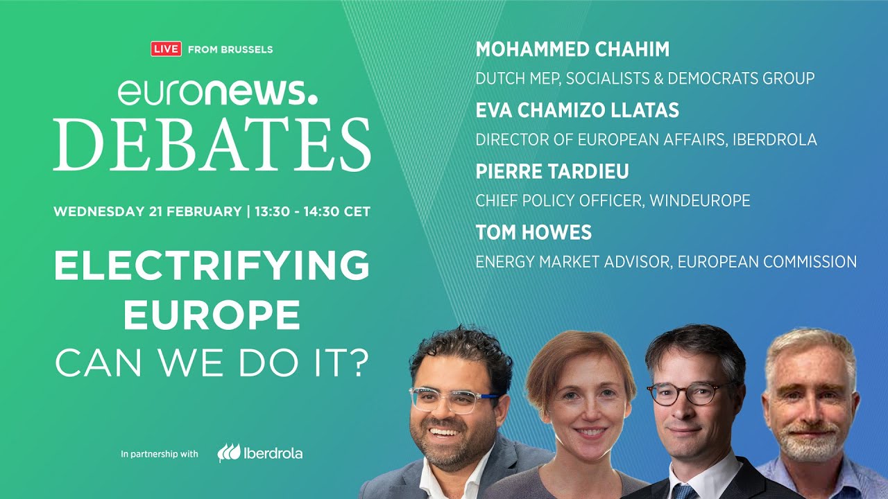 Euronews Debates: Electrifying Europe - how can we do it?
