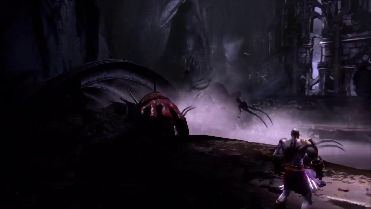 GOD OF WAR 3 HADES BOSS FIGHT AND GAMEPLAY