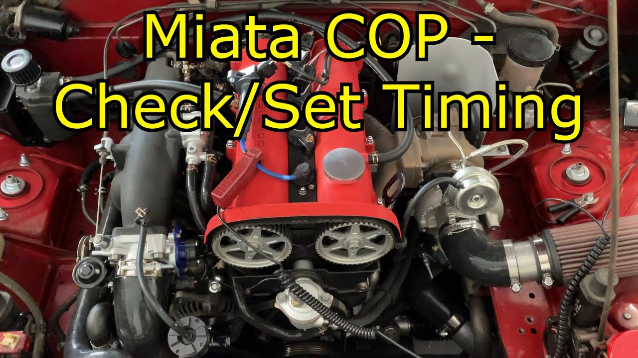 Miata Coil On Plug Conversion - How To Set Timing