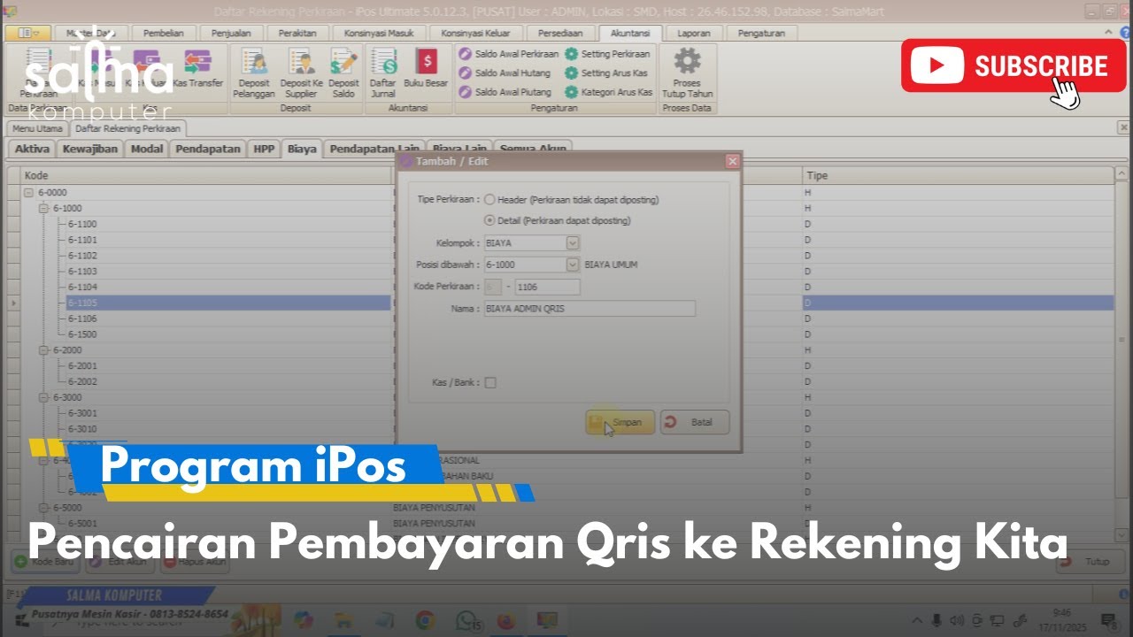 109 - Pencairan Pembayaran Qris ke Rekening Kita #part2
