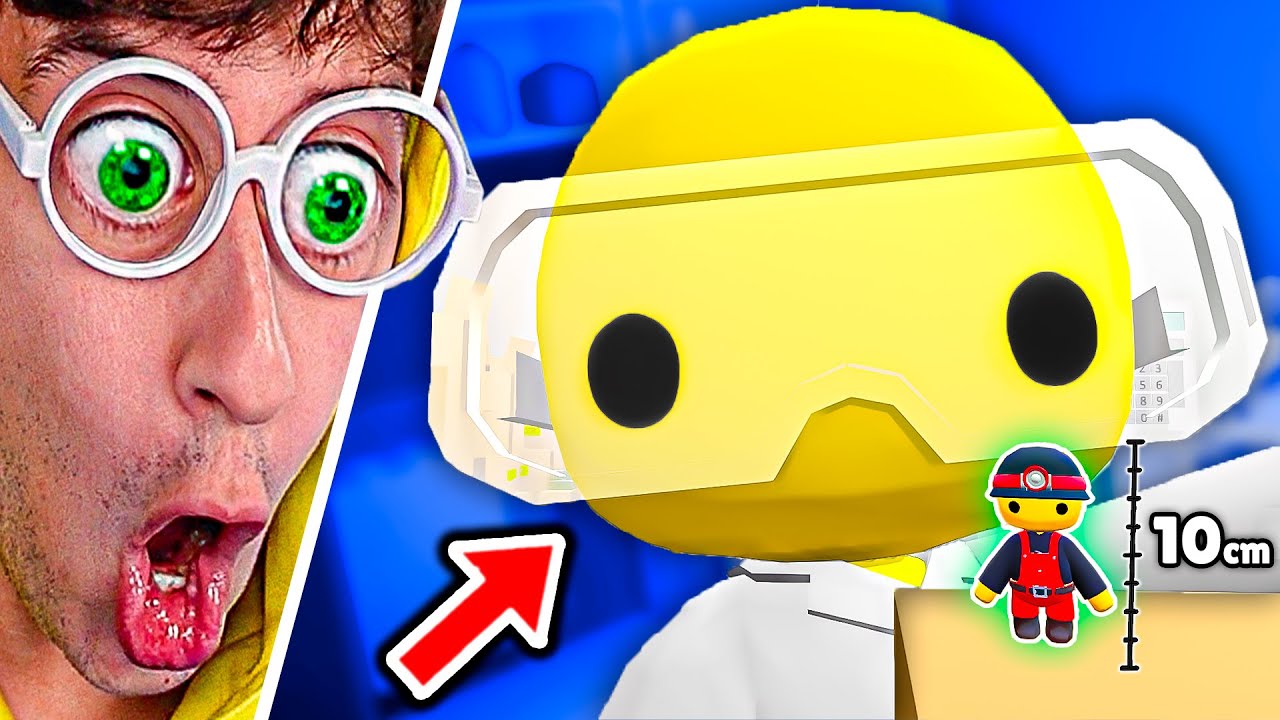 24 HORAS en MINIATURA 😱👨‍🔬! (Experimento Secreto ⛔) - Wobbly Life #47