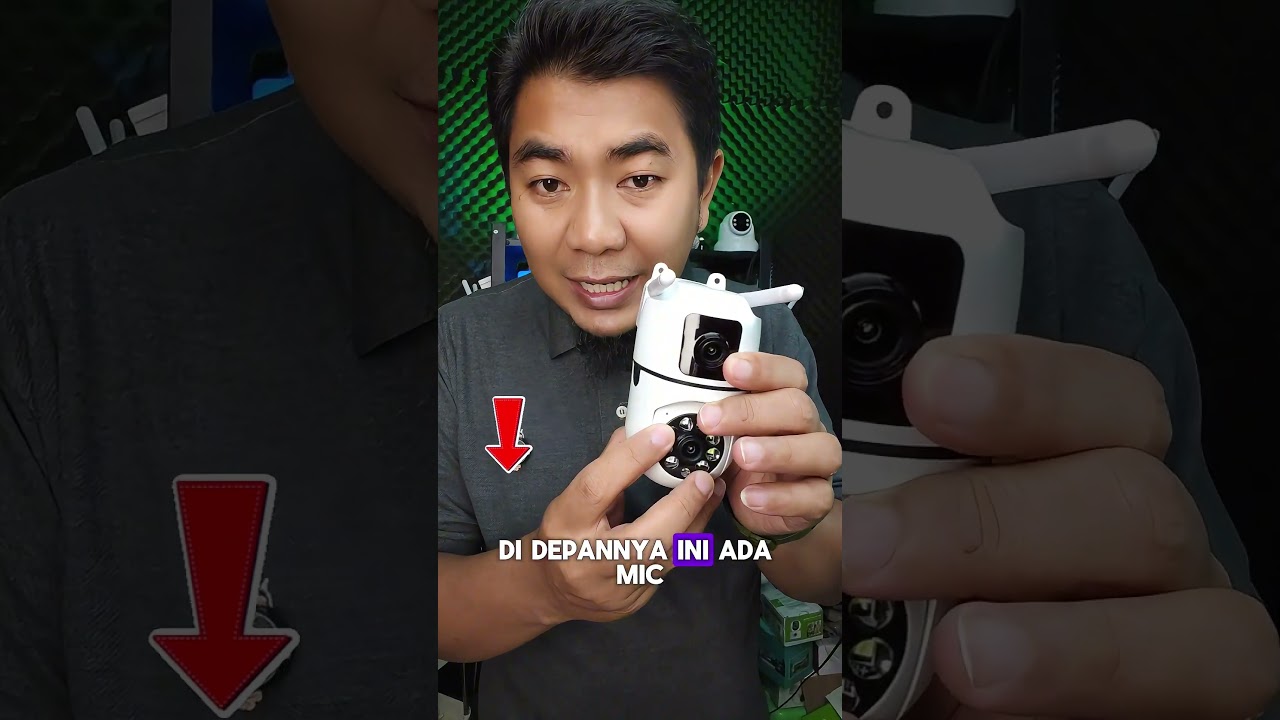 Cctv 2 lensa v380 pro. 