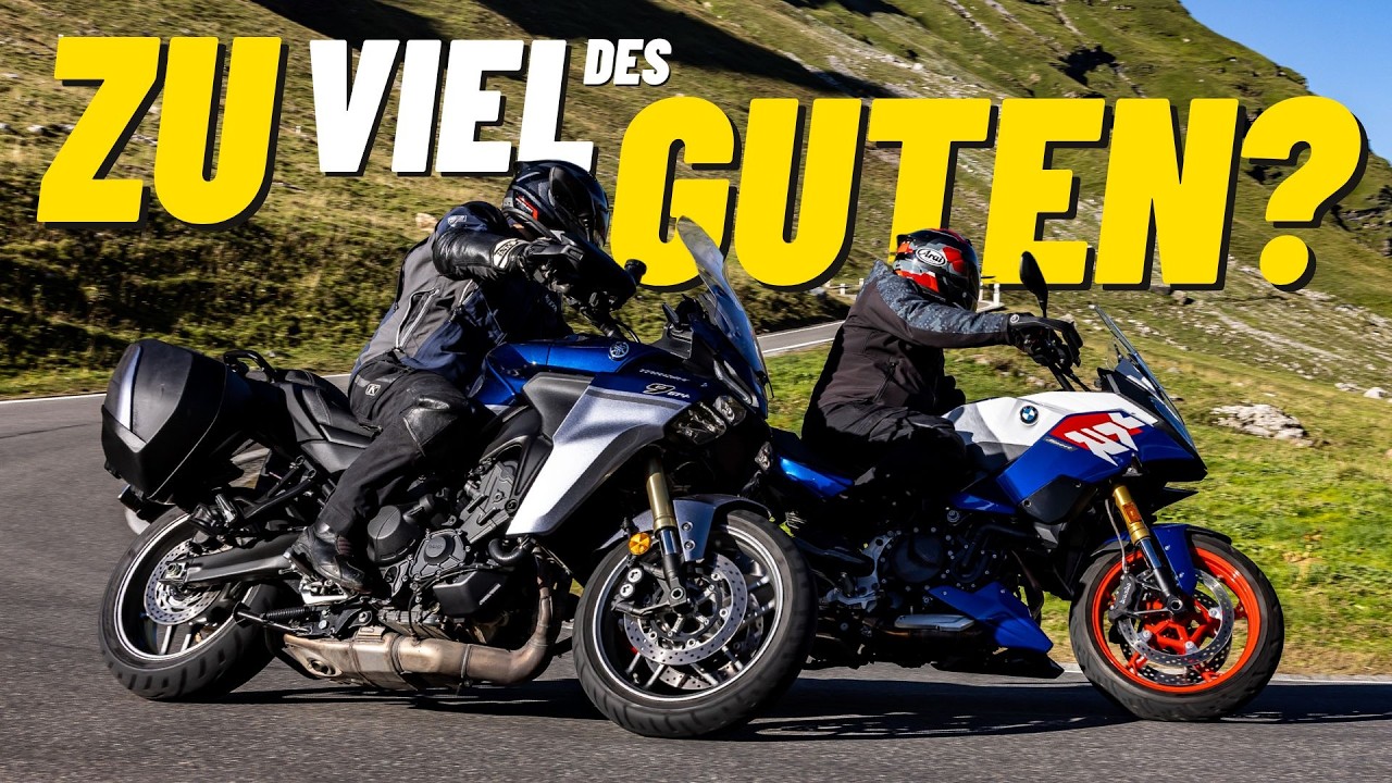 Alpen-Test: Yamaha Tracer 9 GT+ vs. BMW F 900 XR im Vergleichstest
