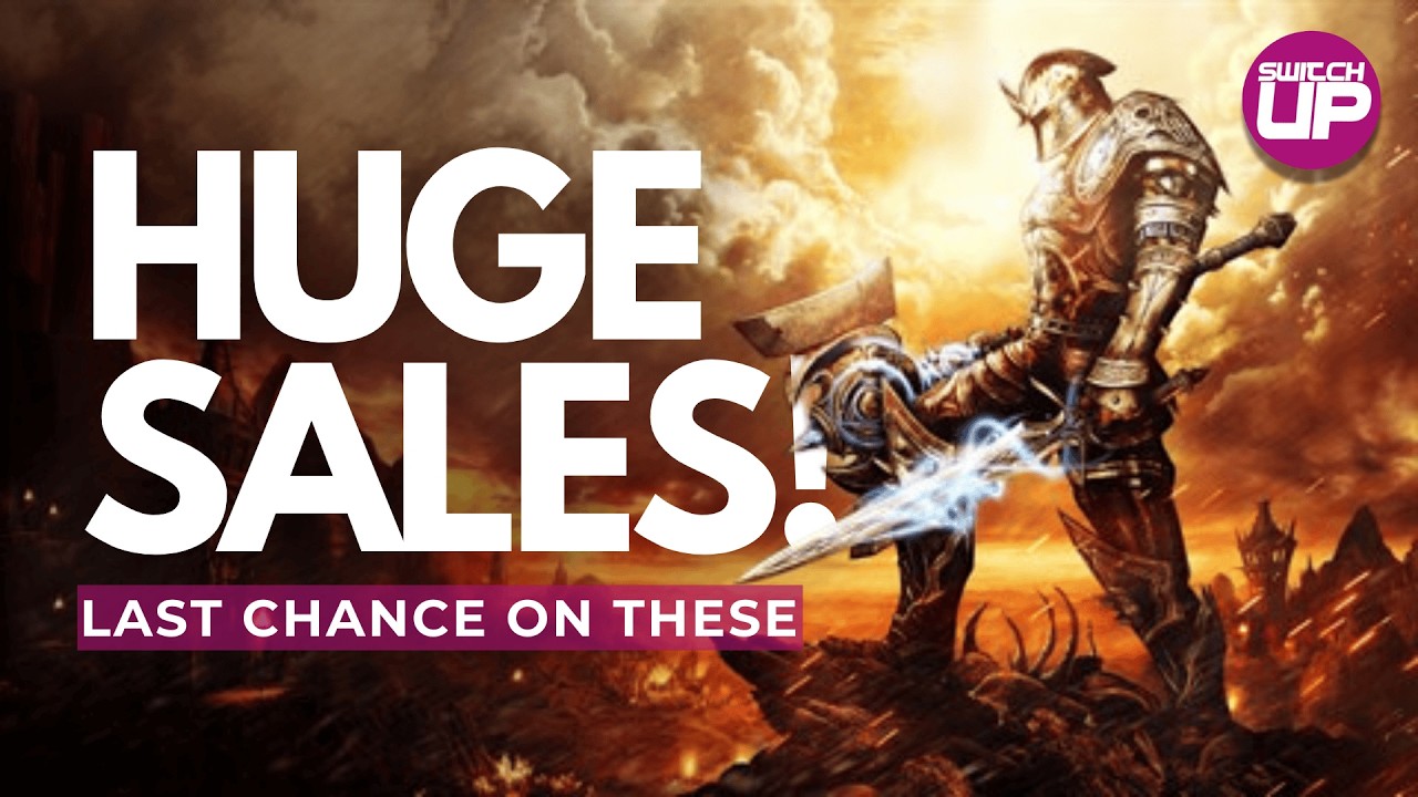 HUGE Nintendo Switch Eshop Black Friday Sales End Soon! 