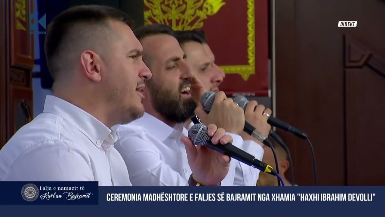 Nusret Kurtishi këndon ilahi në xhaminë “Haxhi Ibrahim Devolli” në Pejë
