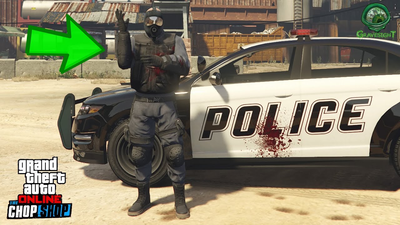 GTA Online - How To Save Police/Noose Outfit  - Gang banger Robery