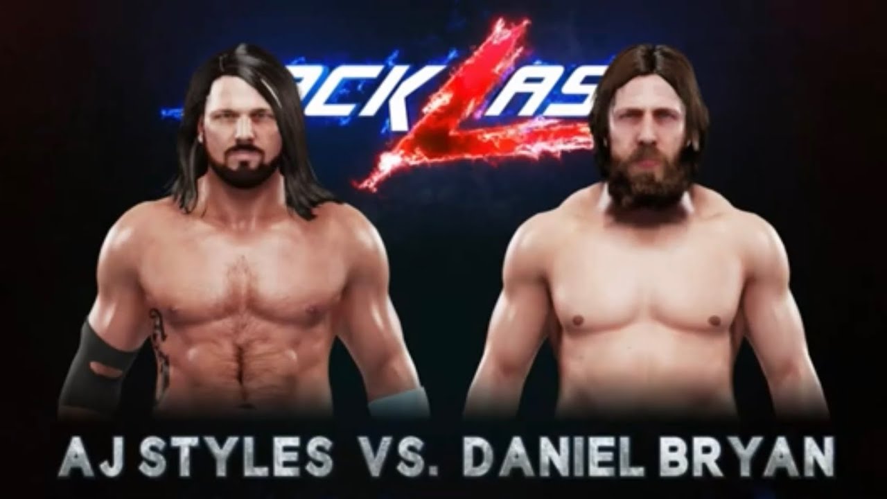 AJ Styles vs. Daniel Bryan at #WWEBacklash