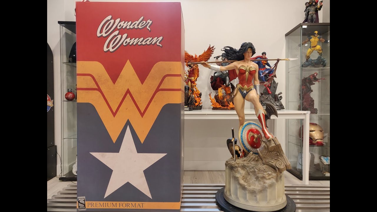 Sideshow Collectibles Wonder Woman Premium Format Exclusive Statue Unboxing!