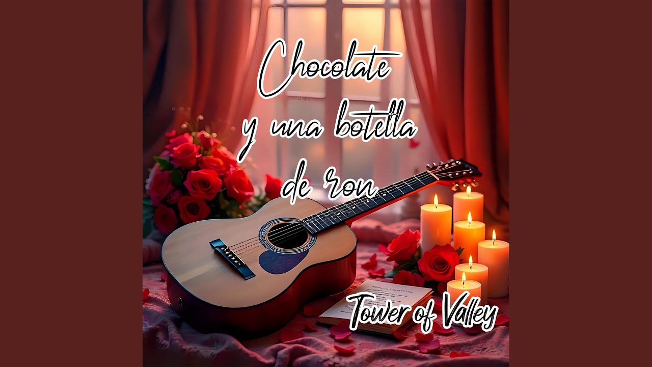 Chocolate y una botella de ron