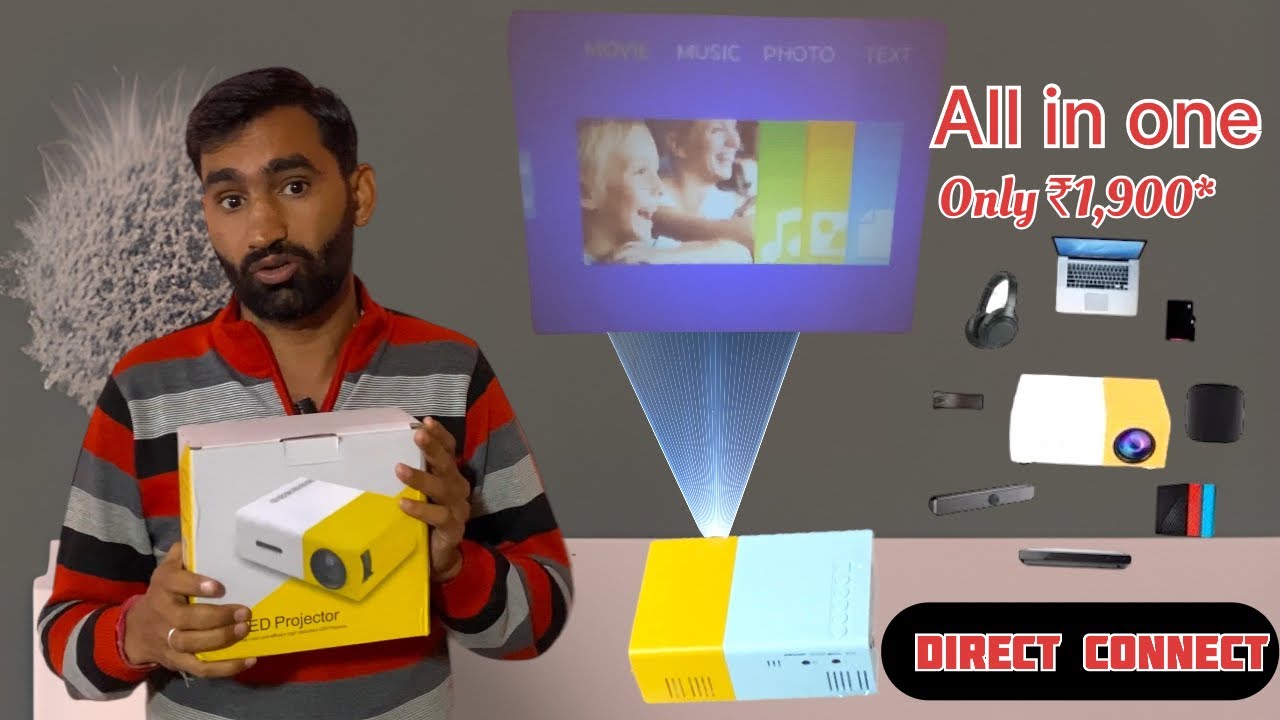 best projector for home review // best projector 2024 // best portable projector