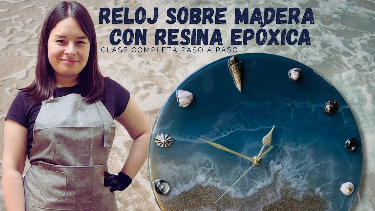 Cómo hacer un Reloj Marino en Resina Epóxica 🌊 | Paso a Paso