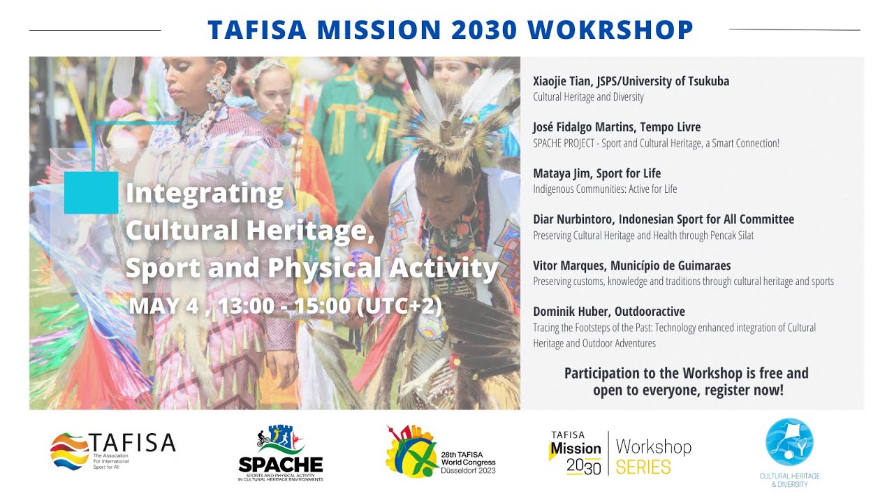 TAFISA Mission 2030 Workshop: Integrating Cultural Heritage, Sport and Physical Activity