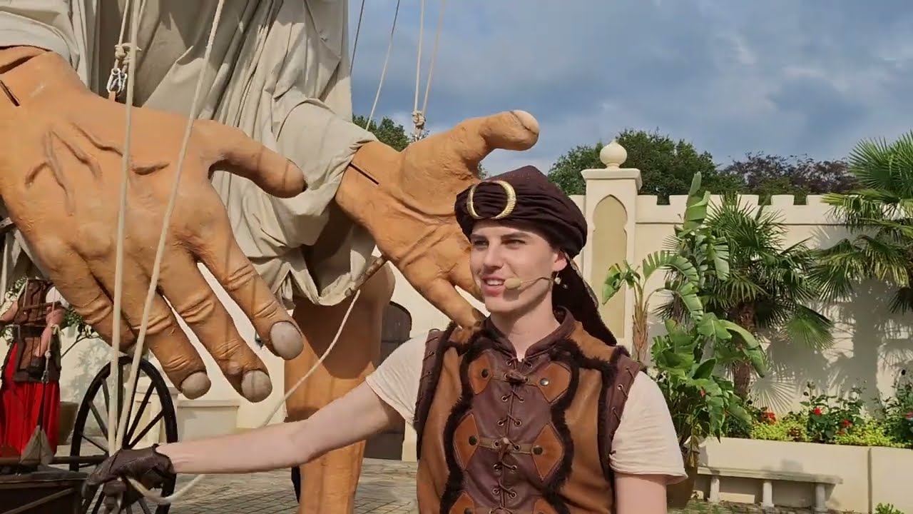 djin aan de wandel zomer #efteling 2024