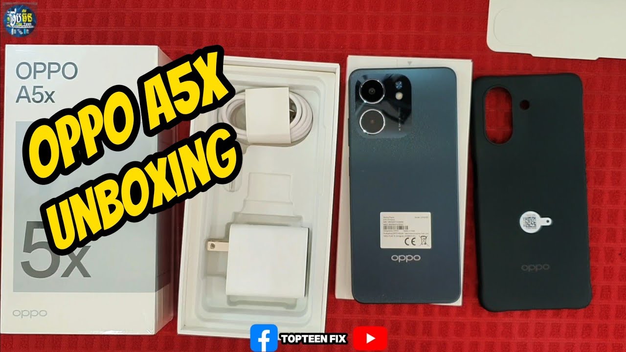 Oppo A5x Unboxing