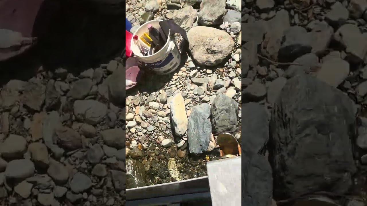 Sandman with a gold pan