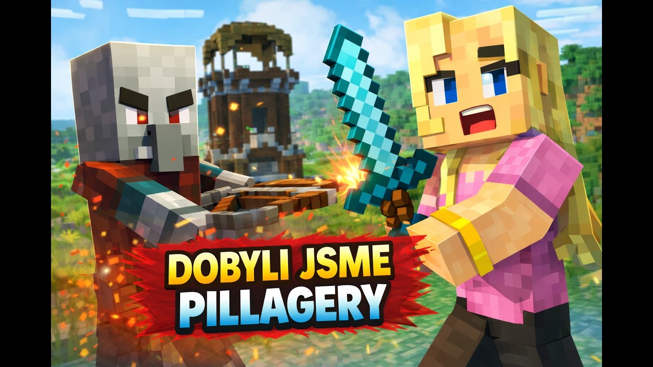 Dobyli jsme Pillagery! | Cesta k Ender drakovi ep. 8