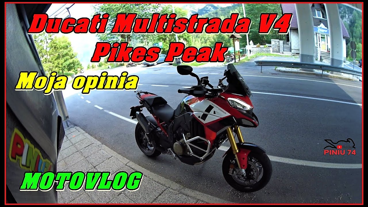 DUCATI MULTISTRADA V4 Pikes Peak | Moja opinia | Motovlog