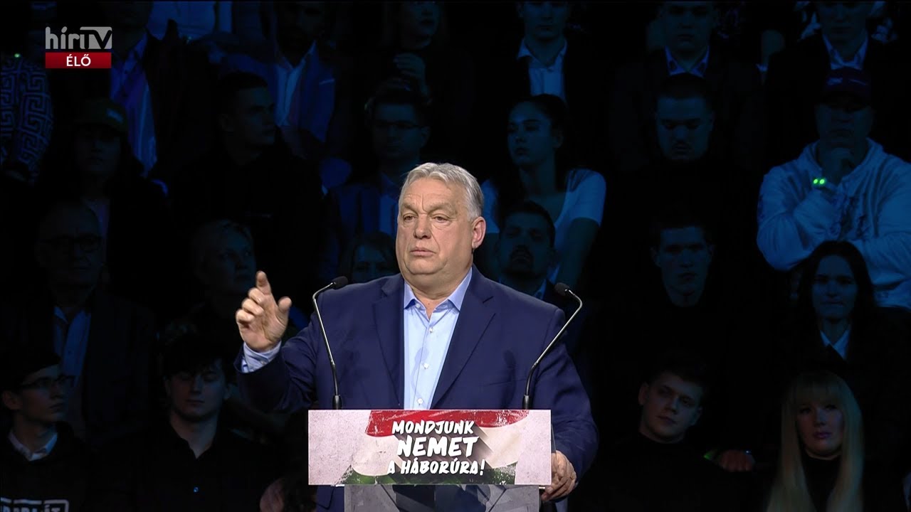 DPK - Háborúellenes gyűlés: Hatvan - élő közvetítés - HírTV