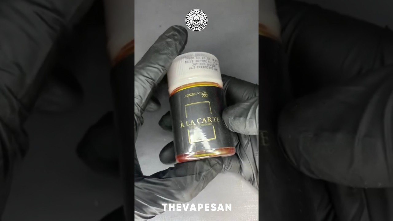 A LA CARTE - CREAM POUNDCAKE FREEBASE BY JUICENATION #thevapesan #liquidalacarte #juicenation
