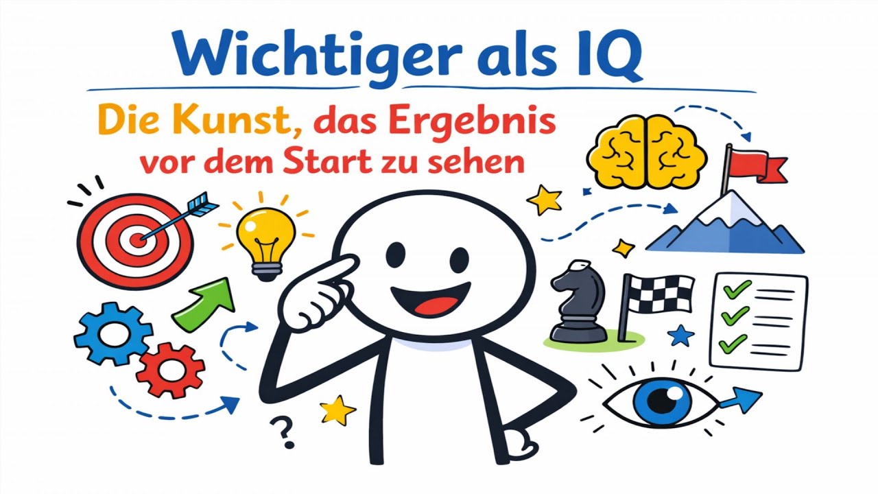 Wichtiger als IQ: Die Kunst, das Ergebnis vor dem Start zu sehen