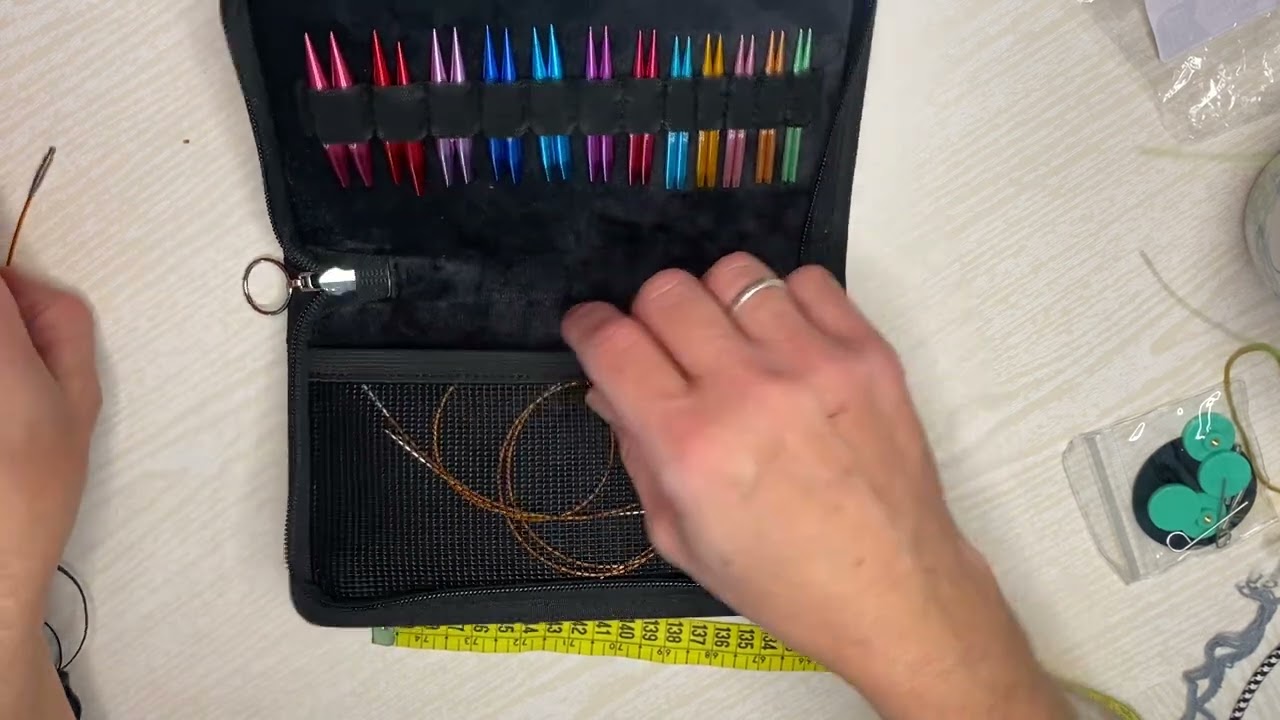 Recensione ferri circolari Temu punte corte