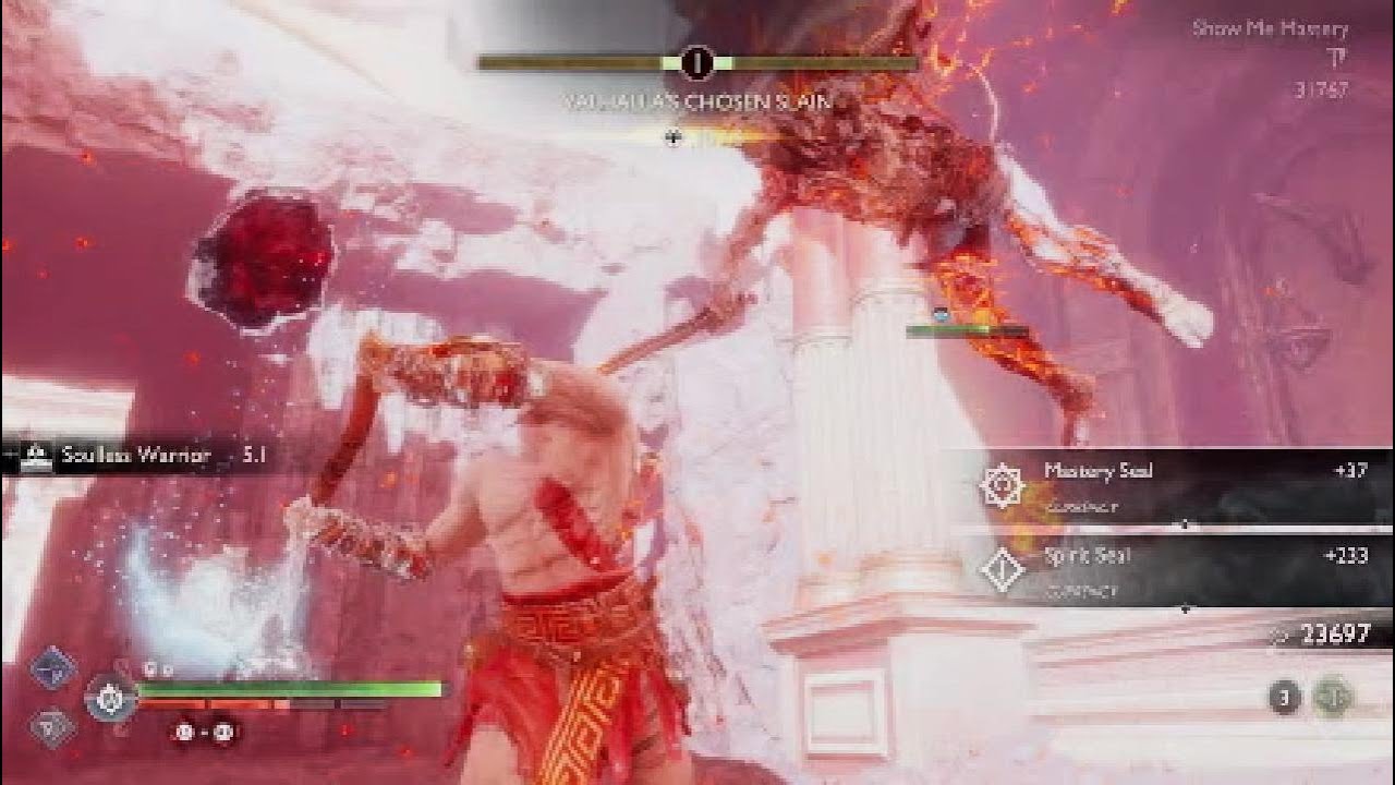 Flawless Leviathan Axe DLC Run - GOW Valhalla DLC (Show Me Mastery)