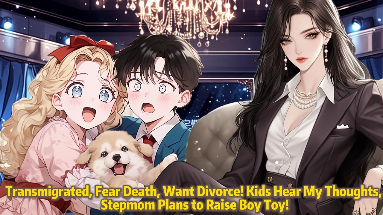 Transmigrated, Fear Death, Want Divorce! Kids Hear My Thoughts, Stepmom Plans to Raise Boy Toy!