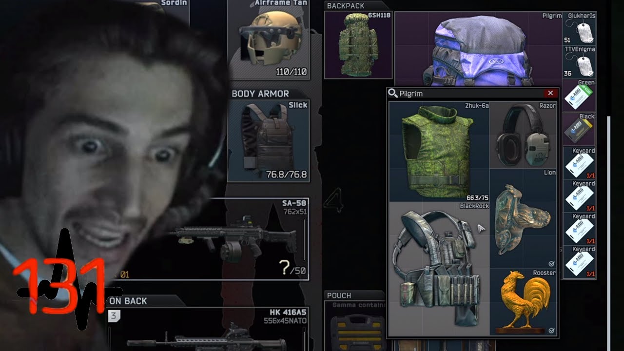 xQc TAKES OVER LABS | Escape From Tarkov