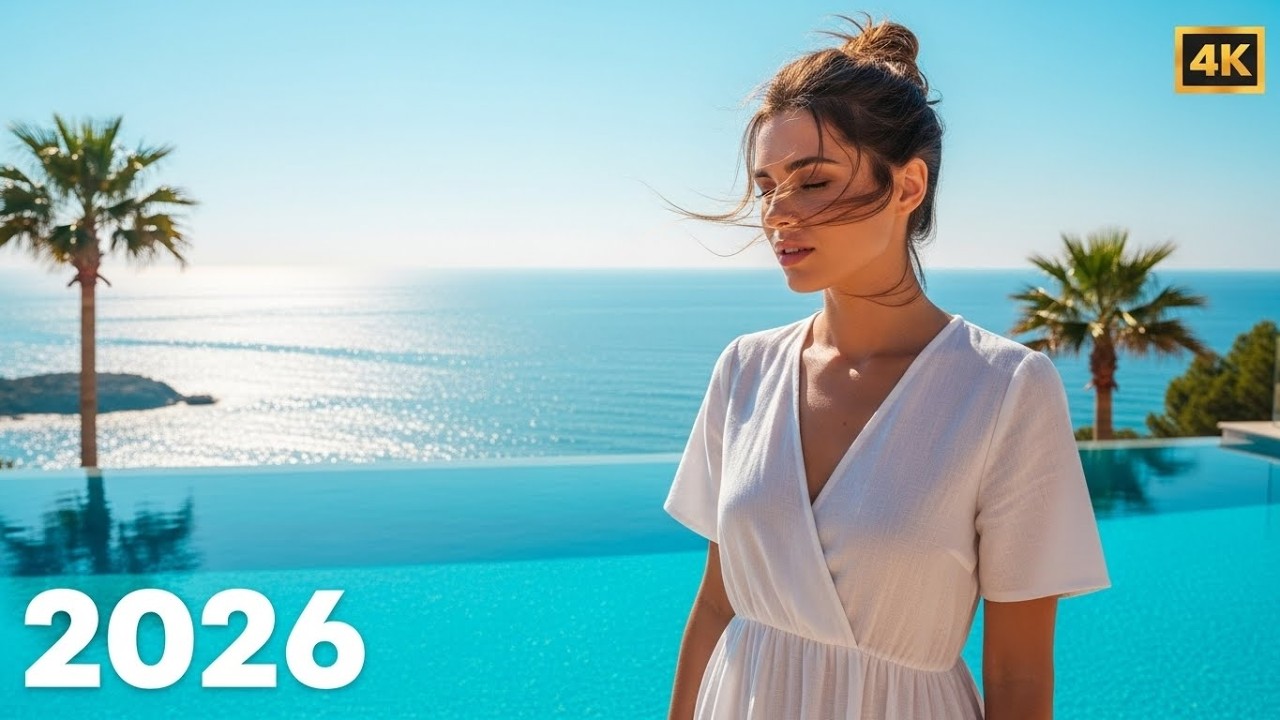 Tropical Chill Deep House 2026 🌊 Relaxing Summer Lounge 4K