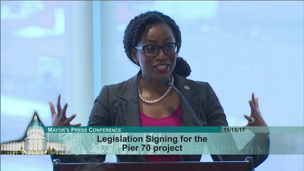 Pier 70 Legislation Signing