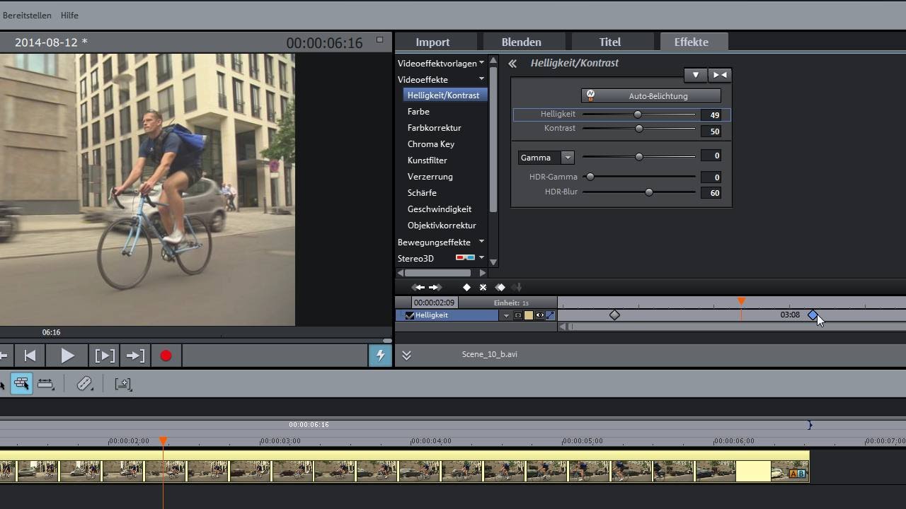 Video deluxe 2016 &ndash; Keyframes Tutorial (DE)