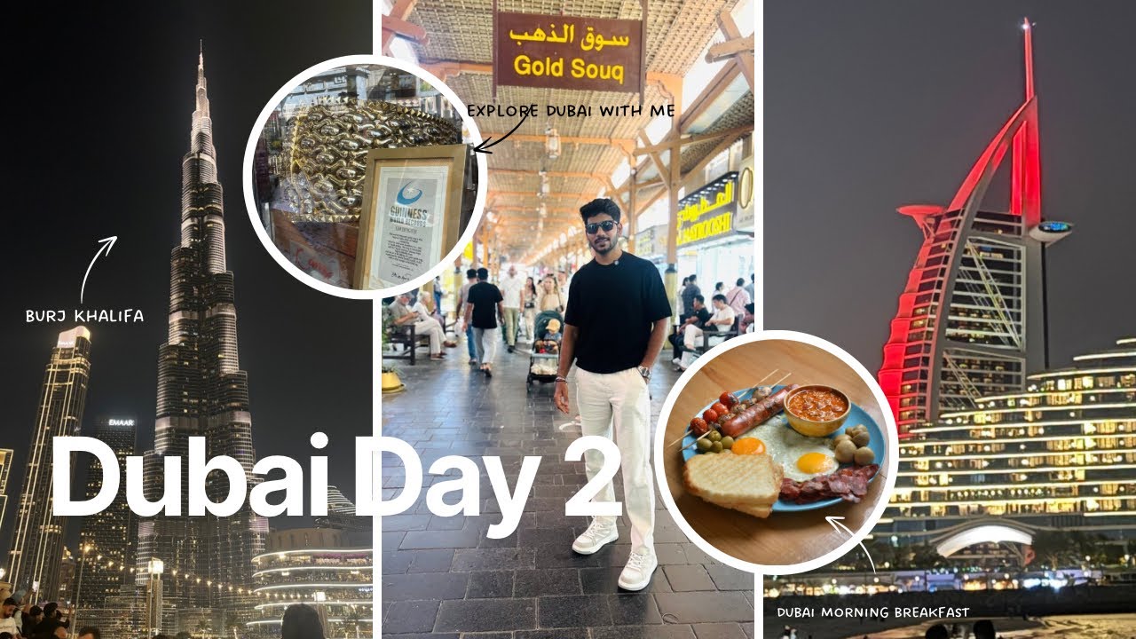 DUBAI DAY 2 | EXPLORING ICONIC PLACES IN DUBAI | DUBAI SERIES | DG VLOG
