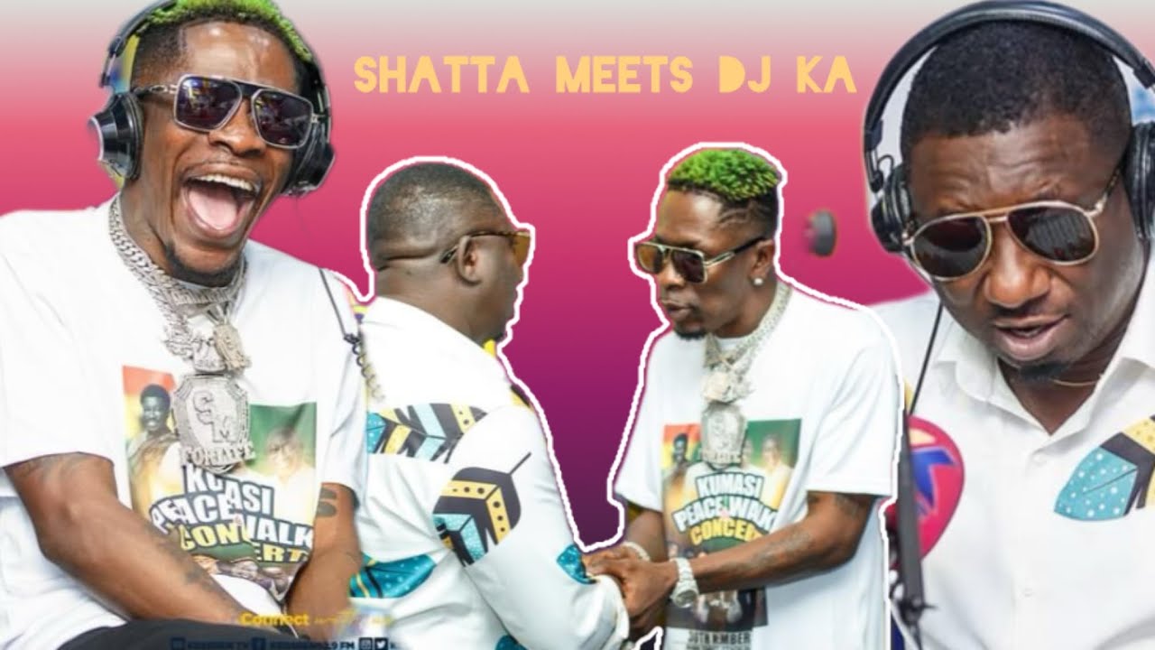 Shatta Wale Pulls A Surprise On Dj kA In The Studio, I Came To Say Thank U 🙏🏾