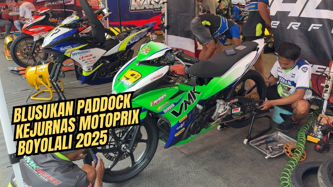 Blusukan Paddock Motoprix Boyolali 2025
