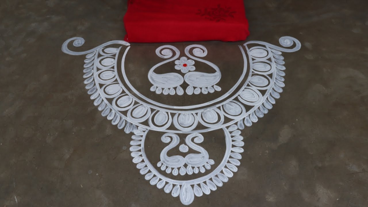 how to make laxmi pada for laxmi puja at home / jhoti design for laxmi puja / laxmi footprint design
