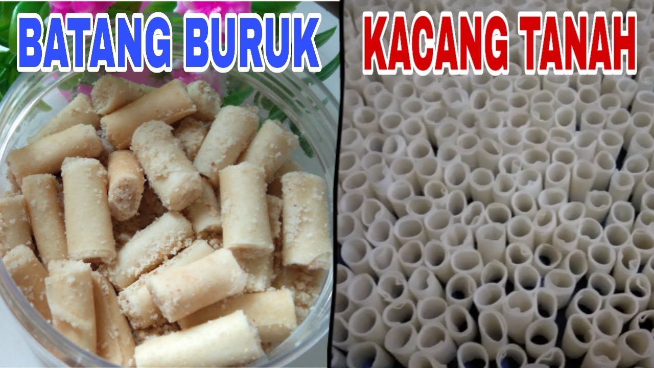 KUE RAYA PALING MUDAH || BATANG BURUK KACANG TANAH