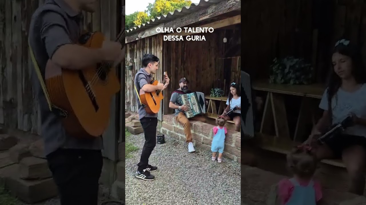 Musica do fundo da grota com os gaúchos da serra e participação da amiga kemili