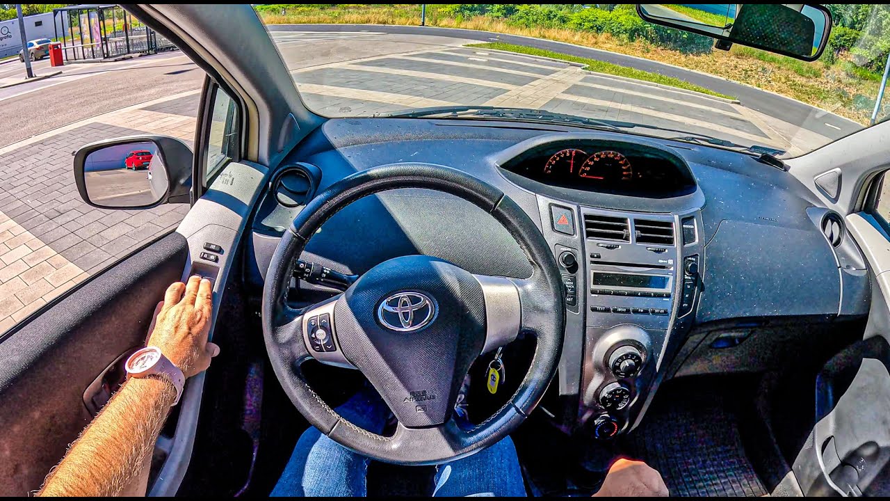 2011 Toyota Yaris (1.33 Dual VVT-i 101 hp) | POV Test Drive #2473 Joe Black