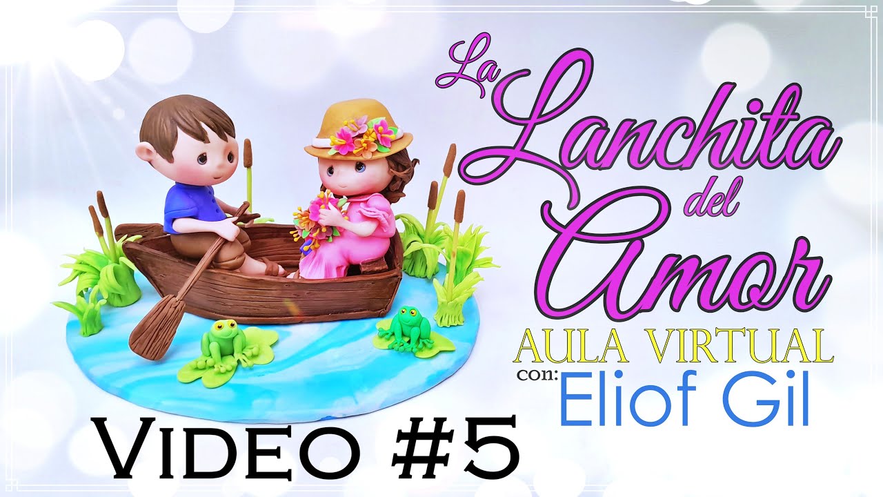 VIDEO 5 👩🏻👱🏻‍♀️ ROSTROS💇‍♂️💇‍♀️ ❤ CURSO EN LINEA💗 ⛵ #preciousmoments #pastaflexible con: Eliof Gil