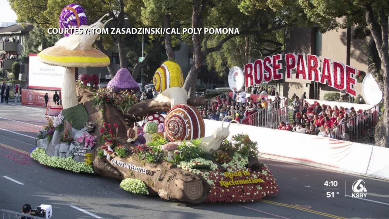 Cal Poly wins award for 2023 Tournament of Roses Parade entry