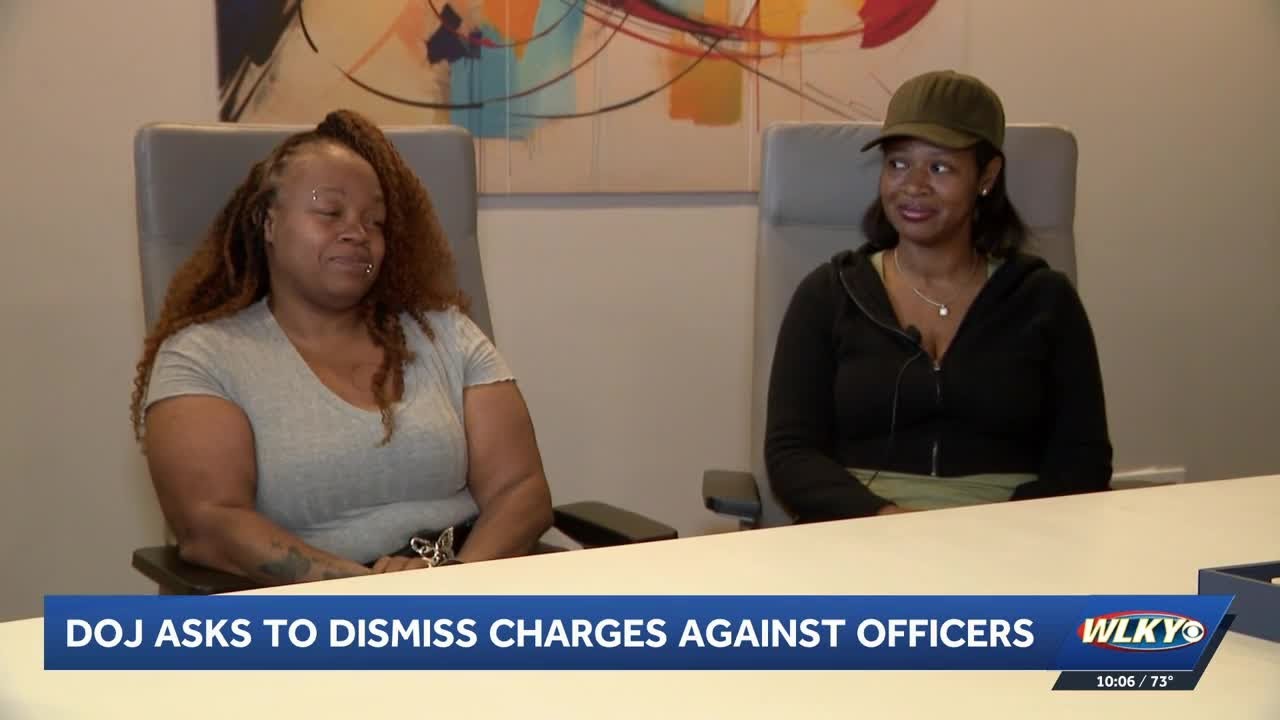 Breonna Taylor's mother, family attorney speak out against DOJ's move to dismiss former LMPD offi...