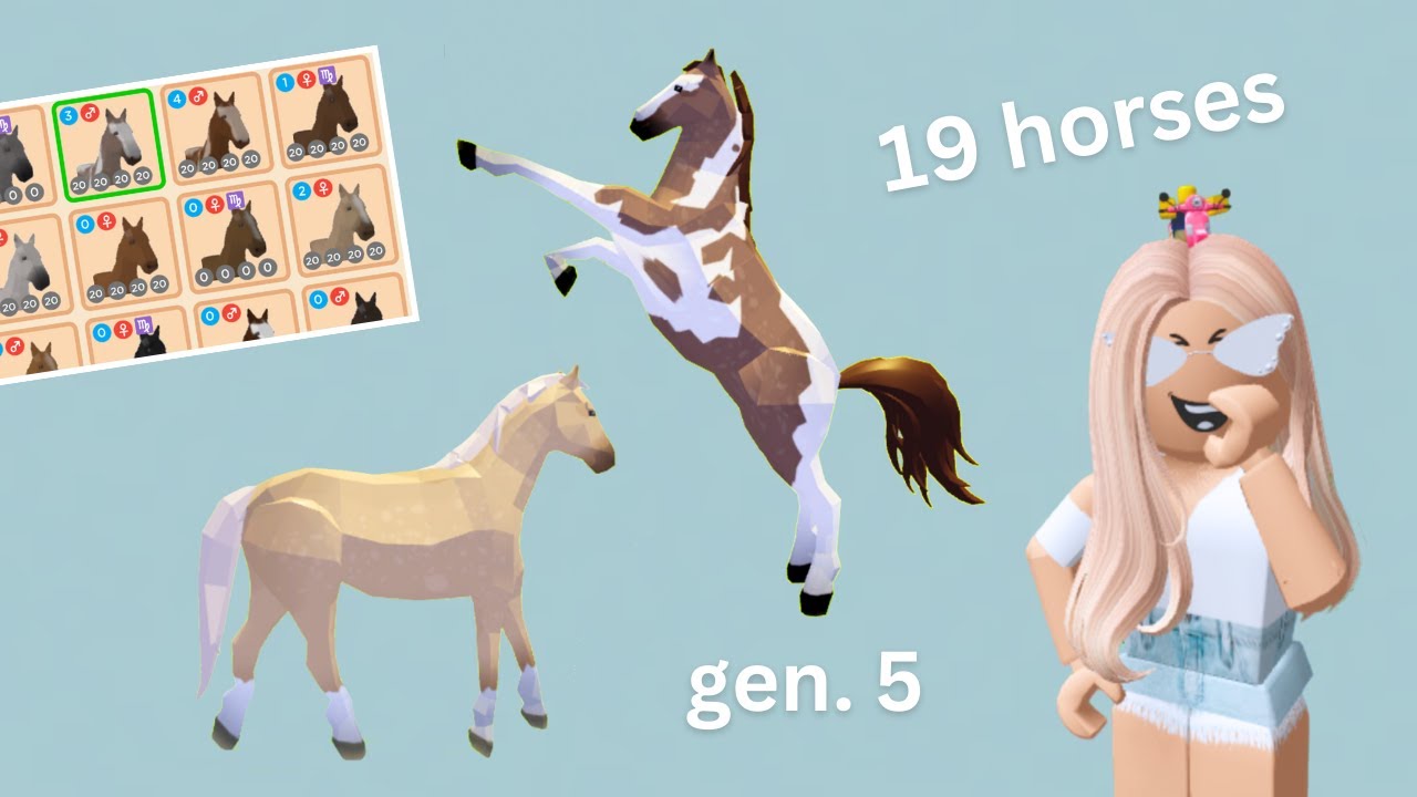Showing ALL my HORSES *19 horses*