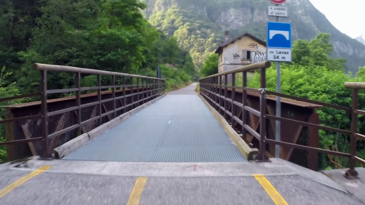 20160727 Ciclovia Alpe Adria: Pontebba - Chiusaforte - Resiutta