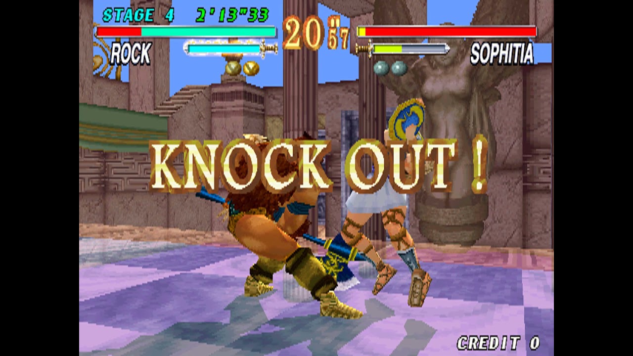 Game of the day 3317 Soul edge (ソウルエッジ )  Namco 1995