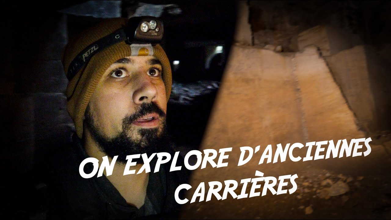 ON EXPLORE D'ANCIENNES CARRIÈRES DE PIERRE !!