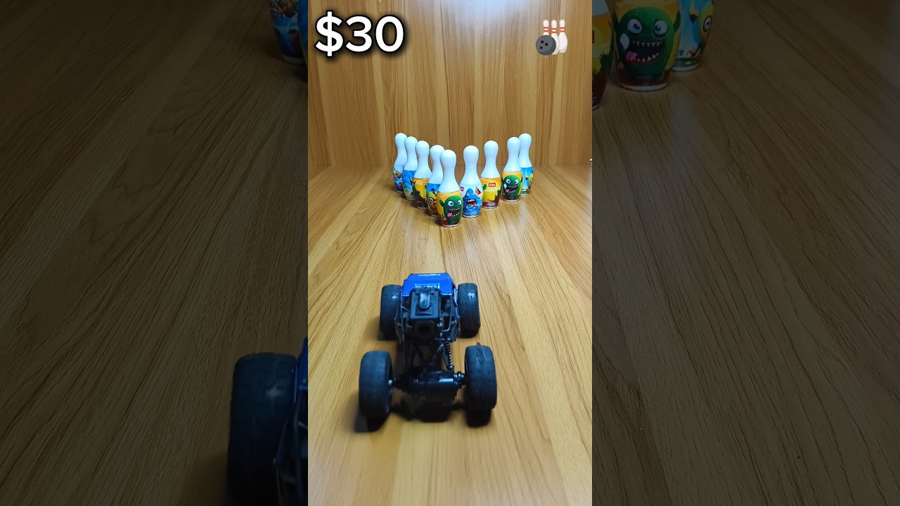 $3 vs $ 100 RC Bowling Boll 🎳 #rc