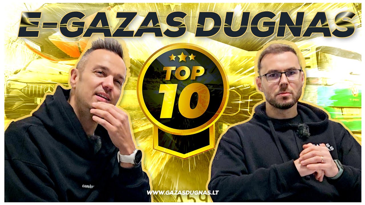 TOP10 I geriausi 2023 m. e-auto