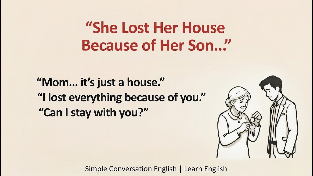 🔥 Learn English Story | She Gave Him Her House… He Called It “Just a House”