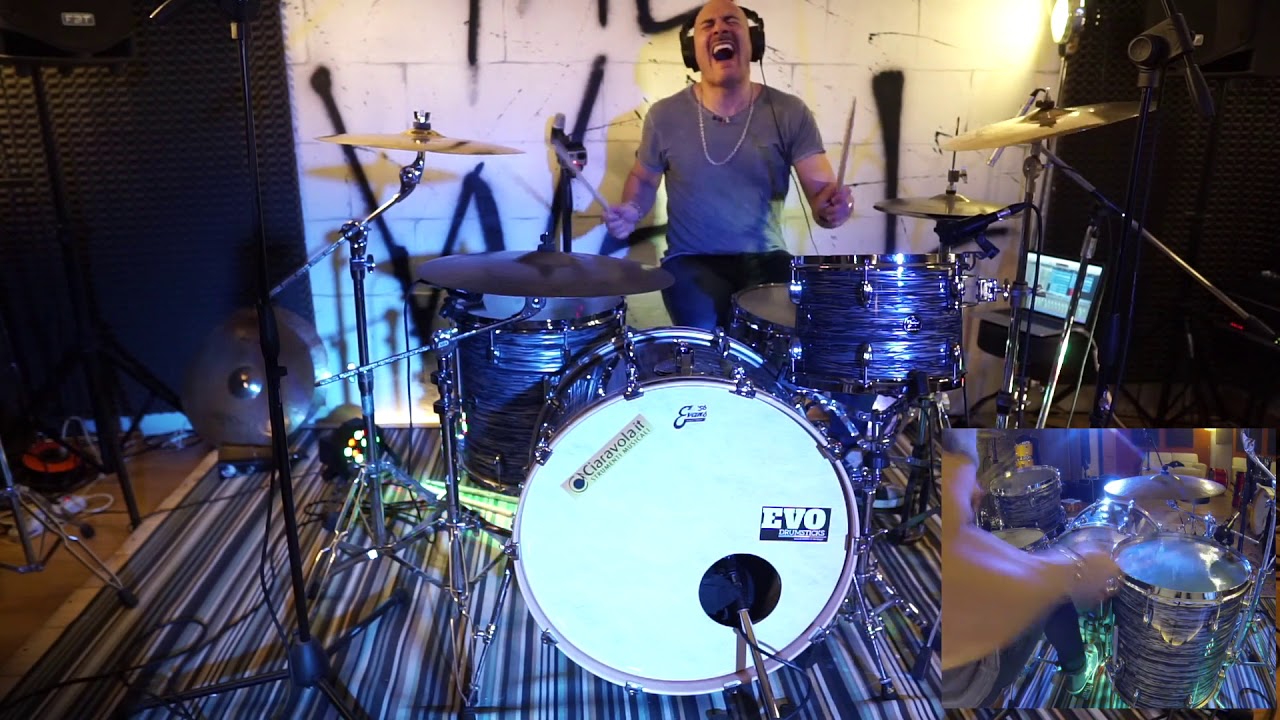 Gino Vannelli - Nightwalker - Vinnie Colaiuta - Drum Cover - Fabio Malfi