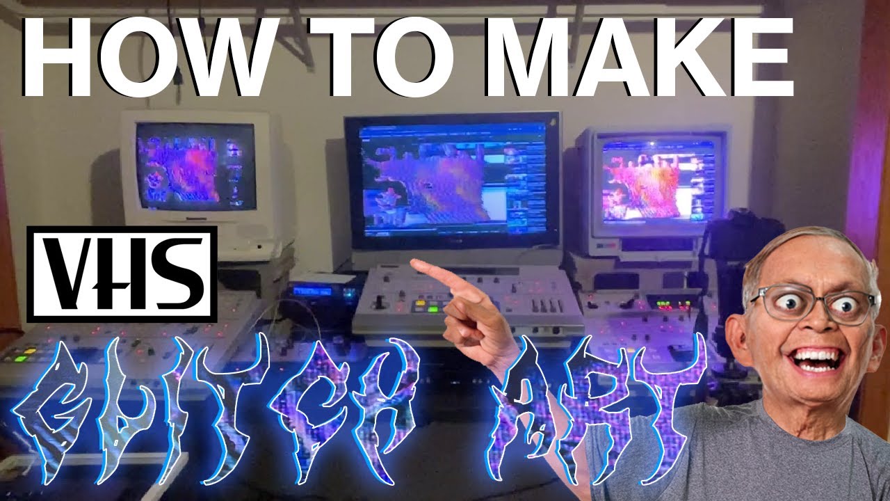 Easy Tutorial: How to Create VHS Glitch Art